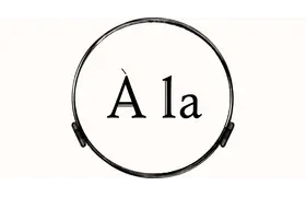 A la