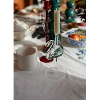 Anna + Nina ANNA+NINA - SWAN LAKE CANDLE HOLDER