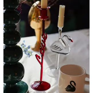 Anna + Nina ANNA+NINA - CARMINE LOVE CANDLE HOLDER