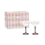 Anna + Nina ANNA+NINA - I LOVE YOU CHAMPAGNE GLASS - SET OF 2