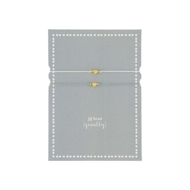 Zusss Zusss ansichtkaart vriendschaparmbandjes jij bent geweldig