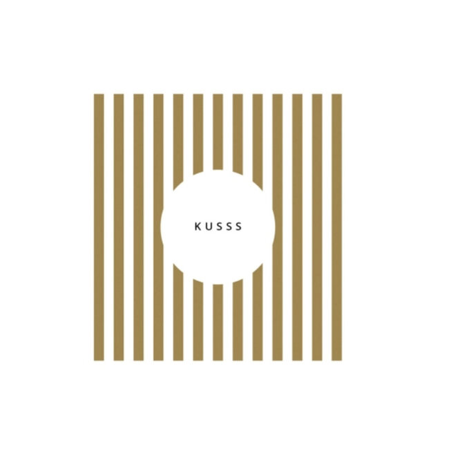 Zusss Servetten kusss streep oker