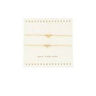 Zusss Zusss Kaart vriendschapsarmbandjes hartje