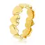 My bendel MB3693 - My Bendel - Gouden harten ring
