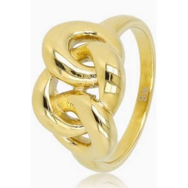 My bendel MB3512 - My Bendel - Gouden schakel ring
