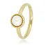 My bendel VI1121 - My Bendel - Gouden Ring - witte Parel