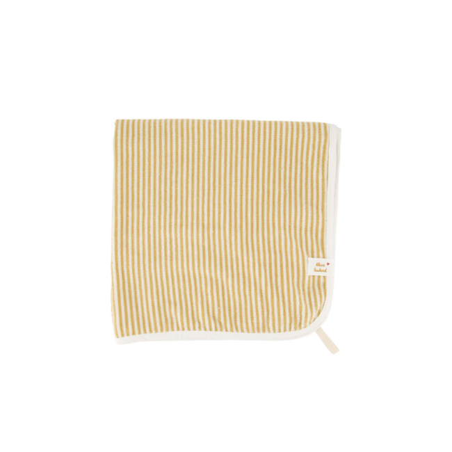 Zusss Badcape Streep Kleine Leukerd Zand