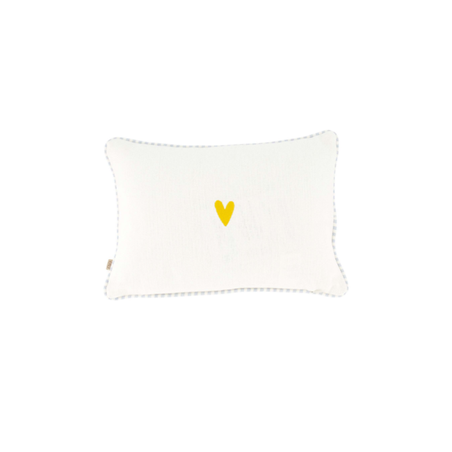 Zusss Kussen Lovely Moments Gekleurde Bies 35 x 25 cm