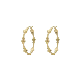 Anna + Nina Anna + Nina Eden hoop earrings
