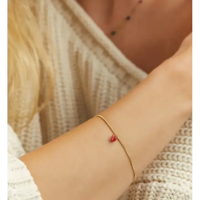 Anna + Nina Anna + Nina heart beat bracelet