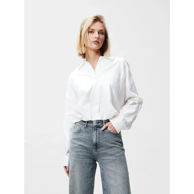 Catwalk Junkie CATWALK JUNKIE - TUCK IN BLOUSE - OFF WHITE