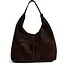 Depeche DEPECHE - SUEDE SHOPPER BAG - CHOCOLATE