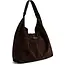 Depeche DEPECHE - SUEDE SHOPPER BAG - CHOCOLATE