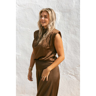 Bolina Island BOLINA ISLAND - CARIÑO TOP - BROWN