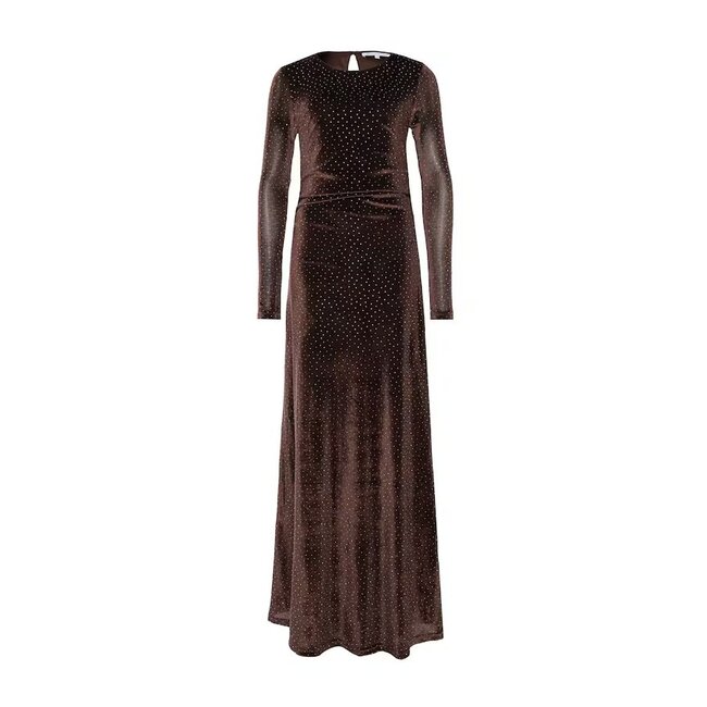 Bolina Island BOLINA ISLAND - FIESTA DRESS  - DARK BROWN