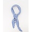 BY JEAN FAVORITES BY JEAN FAVORITES - KAIA SCARF - BLUE/OFF WHITE