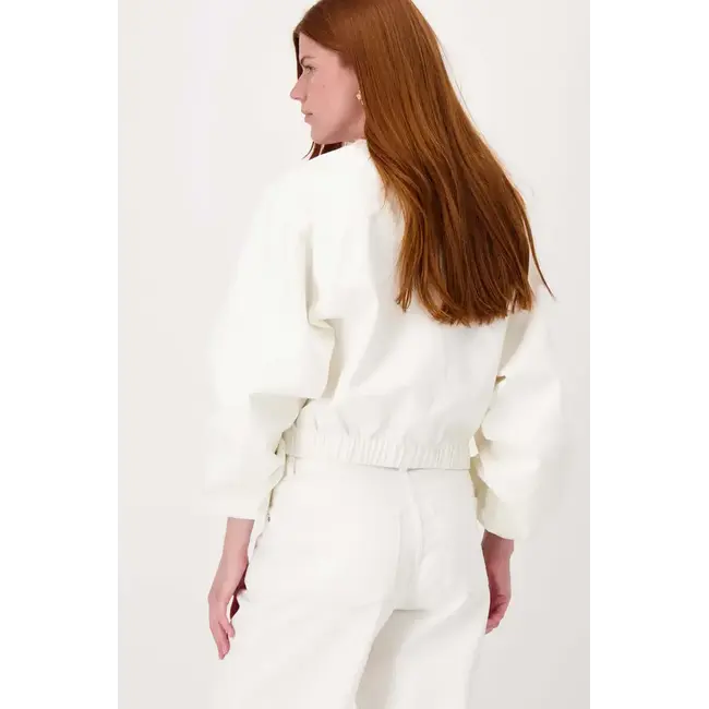 Zusss ZUSSS - WIDELEG JEANS - OFF WHITE