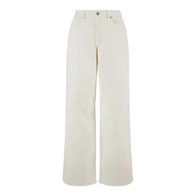 Zusss ZUSSS - WIDELEG JEANS - OFF WHITE