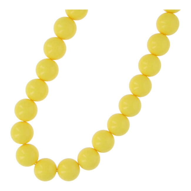 Fushi FUSHI - KETTING ACRYL - GEEL