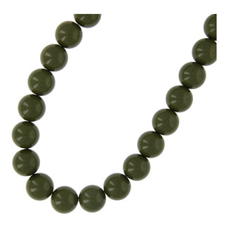 Fushi FUSHI - KETTING ACRYL - LEGERGROEN