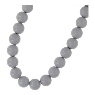 Fushi FUSHI - KETTING ACRYL - LICHT GRIJS