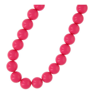 Fushi Fushi Ketting 16mm acryl kralen felroze