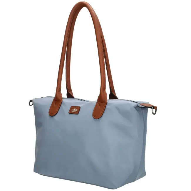 Charm CHARM LONDON - BUCKINGHAM SHOPPER - STEELBLUE