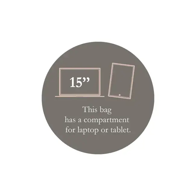 Charm CHARM LONDON - BUCKINGHAM PALACE LAPTOPTAS 15,6 inch - BLACK