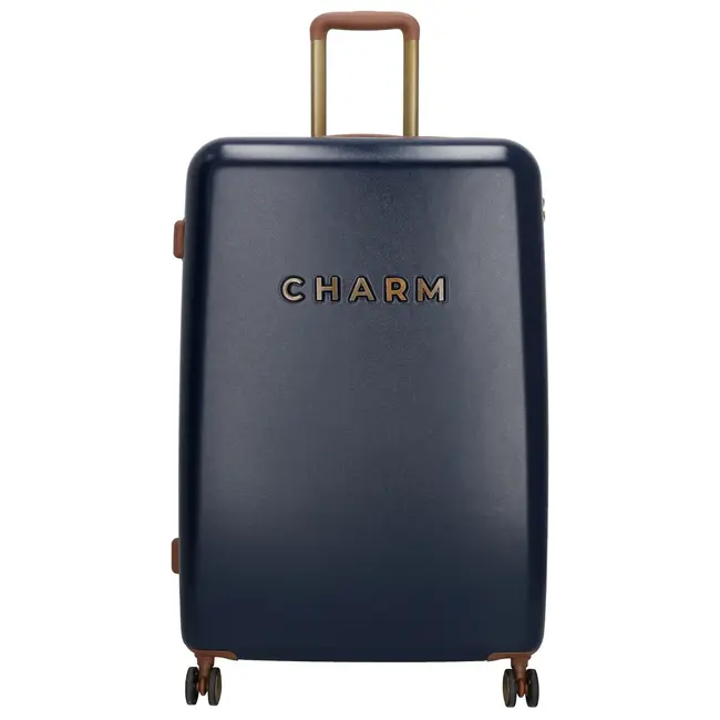 Charm CHARM LONDON - CAPETOWN KOFFER 28 Inch - DONKERBLAUW