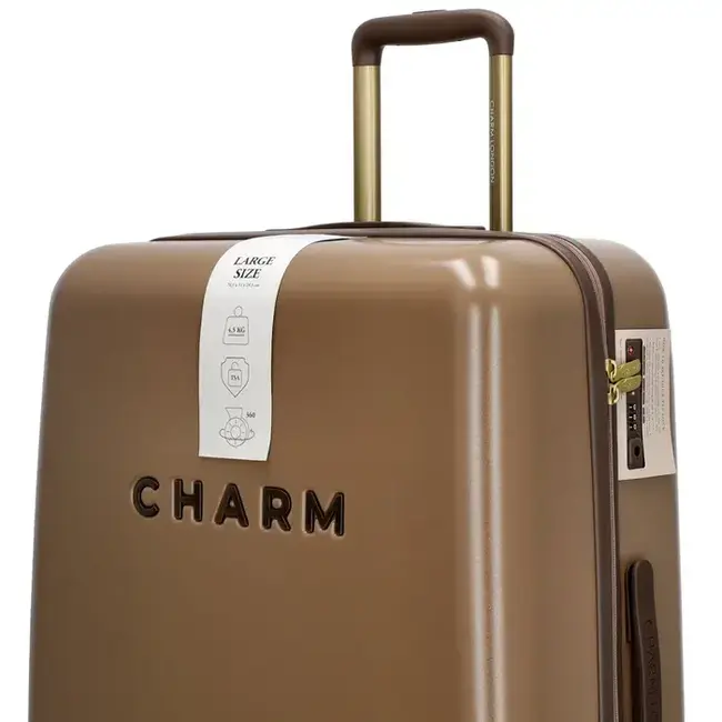 Charm CHARM LONDON - CAPETOWN KOFFER 28 Inch - TAUPE