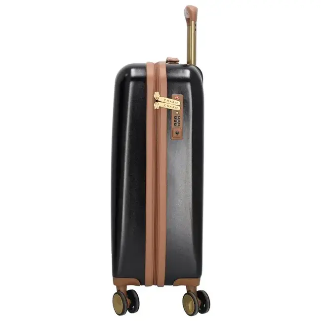Charm CHARM LONDON - CAPETOWN KOFFER - TROLLEY - BLACK