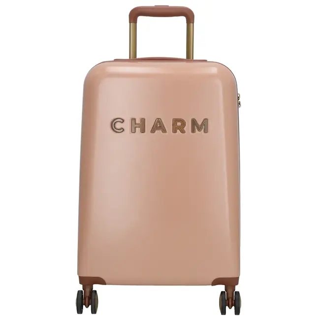 Charm CHARM LONDON - CAPETOWN KOFFER  20 Inch - ROZE