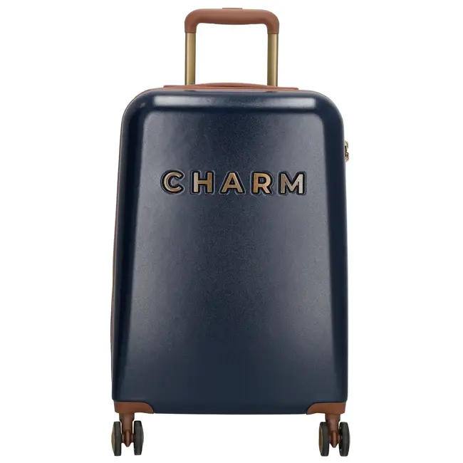 Charm CHARM LONDON - CAPETOWN KOFFER  20 Inch - BLAUW