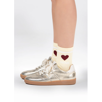 DWRS DWRS - POONA Crackled Champagne / Off White