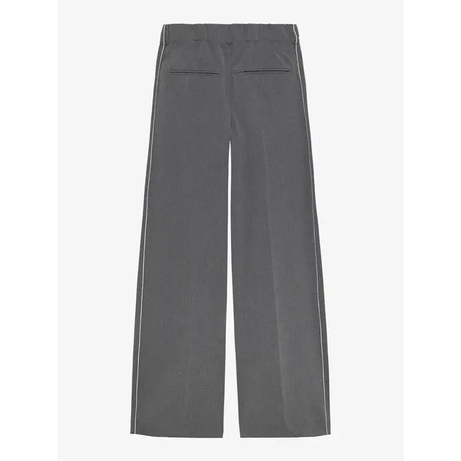 Catwalk Junkie CATWALK JUNKIE - JOGGER TROUSERS WITH PIPPING - DARK GREY MELANGE