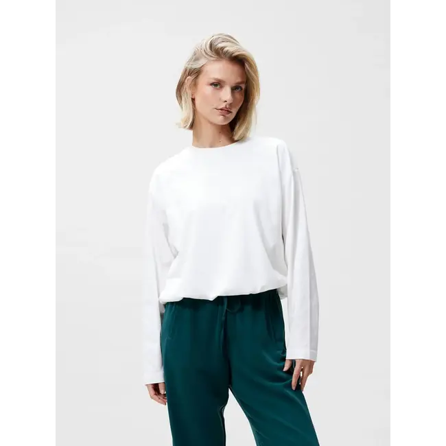 Catwalk Junkie CATWALK JUNKIE - TUCK IN LONG SLEEVE - OFF WHITE