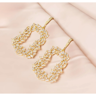 Carmen Collectables CARMEN LORENZA - HAILEY GLITTER EARRINGS