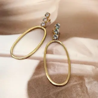 Carmen Lorenzo CARMEN LORENZA - ICE QUEEN EARRINGS