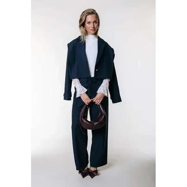 Colourful Rebel COLOURFUL REBEL - NENA LACE TOP - OFF WHITE