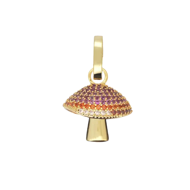 All The Luck In The World ALL THE LUCK IN THE WORLD - WONDER PADDENSTOEL ORANJE ROZE ZIRKONIA