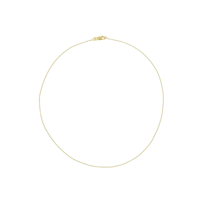 Anna + Nina ANNA+NINA - ANCHOR PLAIN NECKLACE SHORT