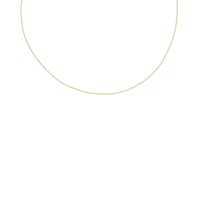 Anna + Nina ANNA+NINA - ANCHOR PLAIN NECKLACE SHORT