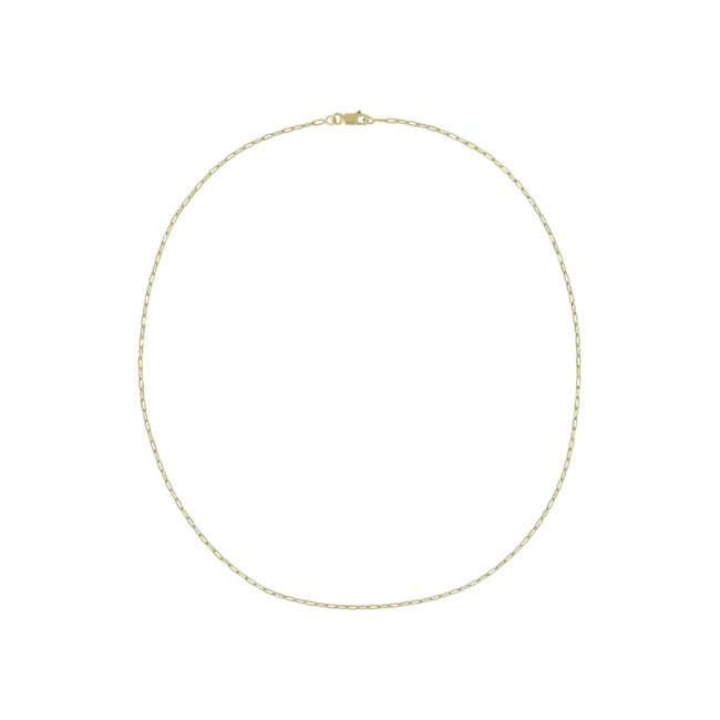 Anna + Nina ANNA+NINA - LINK PLAIN NECKLACE SHORT