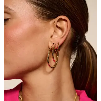 Anna + Nina ANNA+NINA - ORGANIC HOOPS LARGE