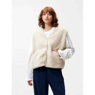 Catwalk Junkie CATWALK JUNKIE - TEDDY BODYWARMER - CEMENT