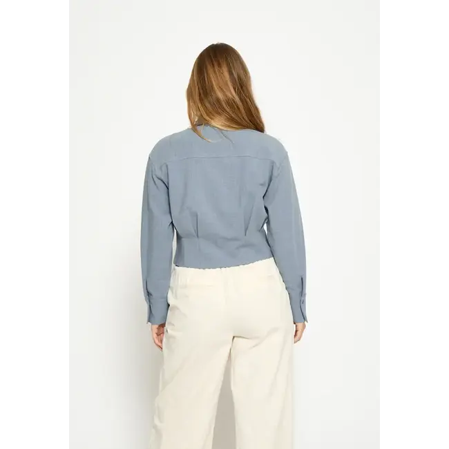 Minus MINUS - MSEMMELY SHIRT - SKYWAY BLUE