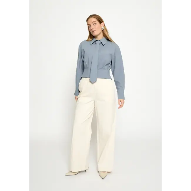 Minus MINUS - MSEMMELY SHIRT - SKYWAY BLUE