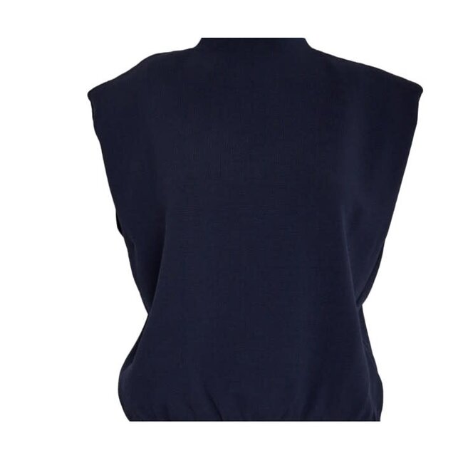 Minus MINUS - MSFAUNA KNIT VEST - SKY CAPTAIN