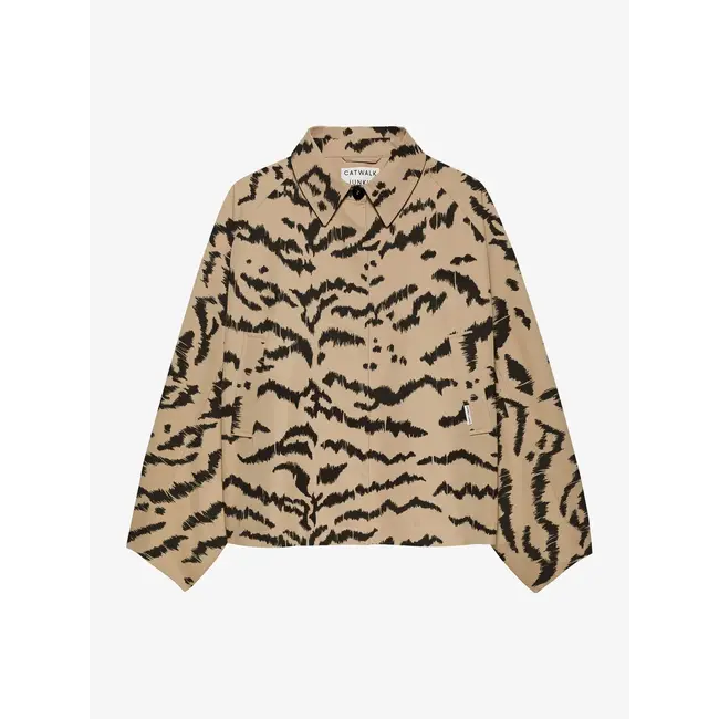 Catwalk Junkie CATWALK JUNKIE - TIGER CAPE JACKET - INCENSE