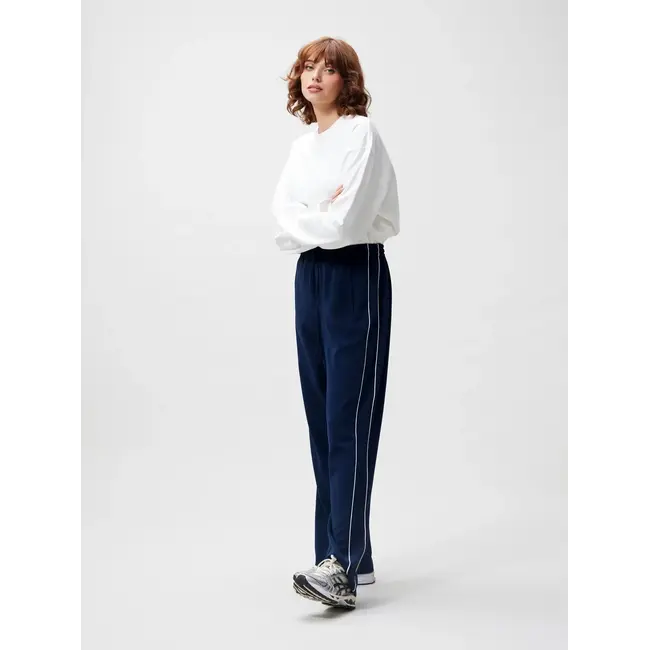 Catwalk Junkie CATWALK JUNKIE - TRACKSUIT TROUSERS WITH PIPPING - NAVY BLAZER